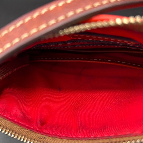 Dooney & Bourke Women's Pebble Grain Crossbody Shoulder Bag Leather Salmon - Picture 15 of 16